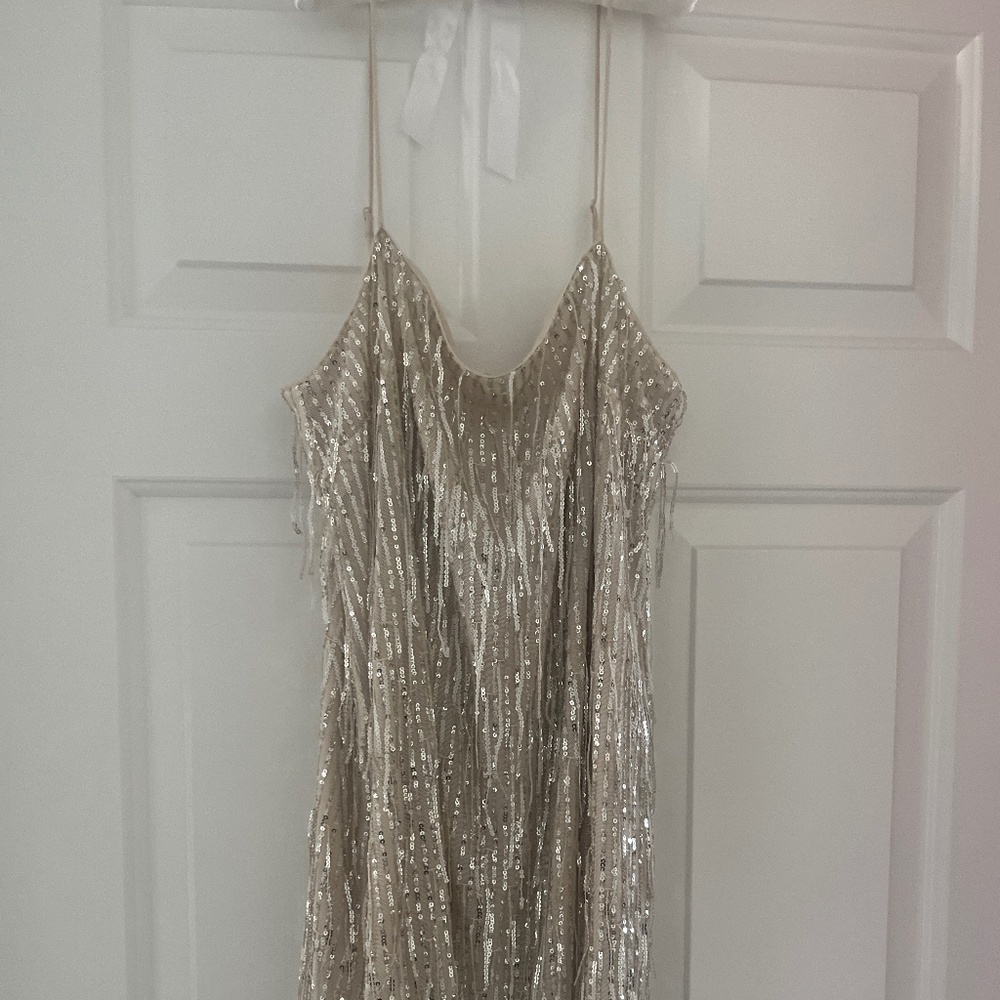 Sequin mini dress